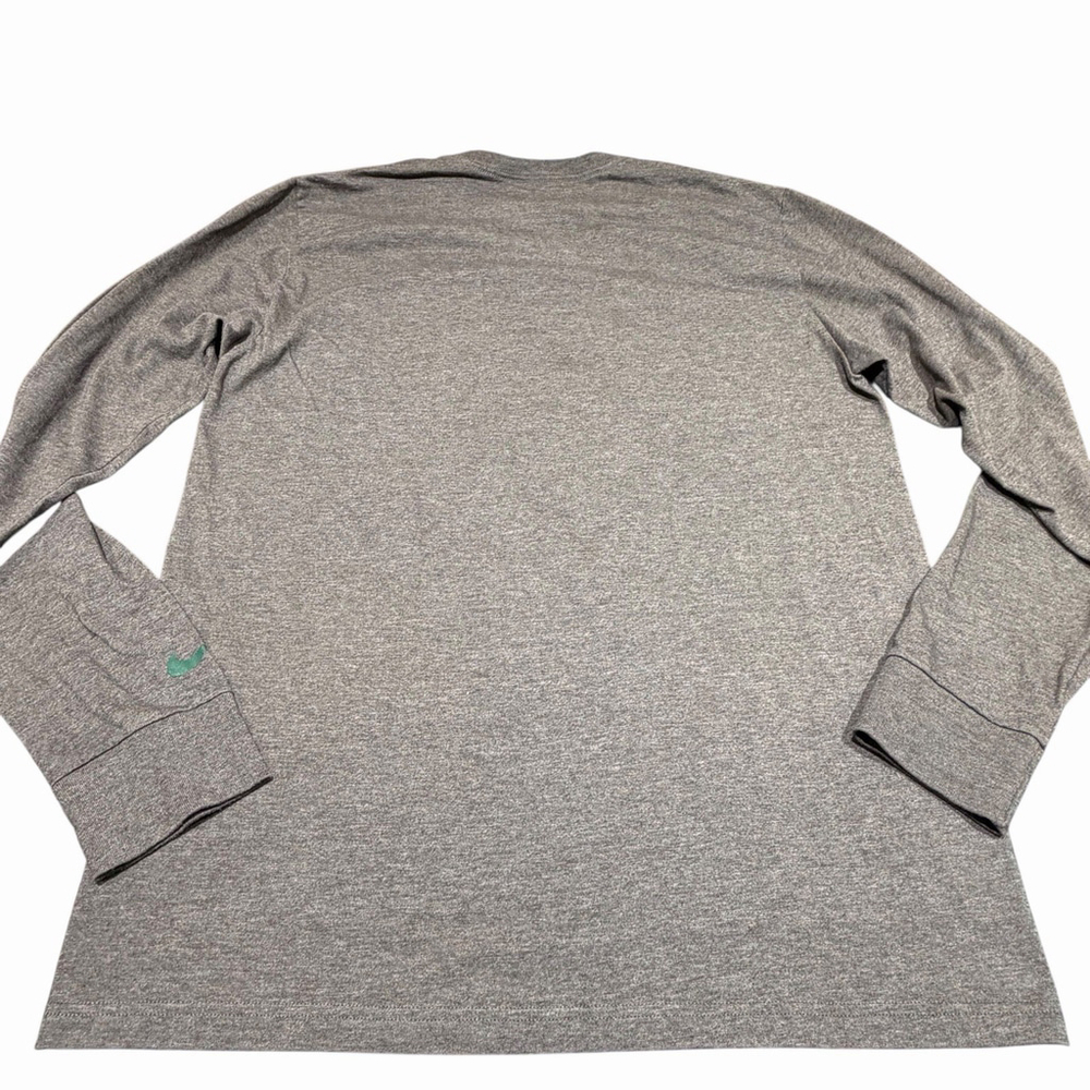New York Jets Nike NFL Team Apparel Size L Men's Gray/Green Long Sleeve TShirt - Picture 8 of 11
